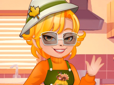 Spel Roxie's Kitchen Thanksgiving Cupcake aanlyn