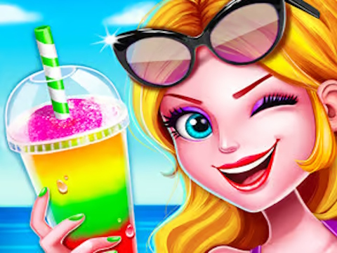 Spel Strandpartytjie-grimering  aanlyn