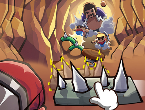 Spel Gold Miner Tower Defense aanlyn
