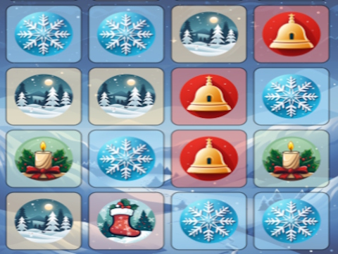 Spel WinterWonder Simbool Merge  aanlyn