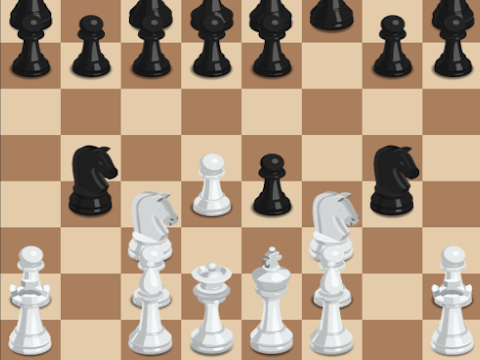 Spel 2-speler aanlyn skaak  aanlyn