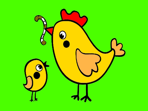 Spel Teken & Kleur  aanlyn