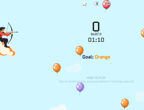 Spel Ballon Archer Challenge  aanlyn