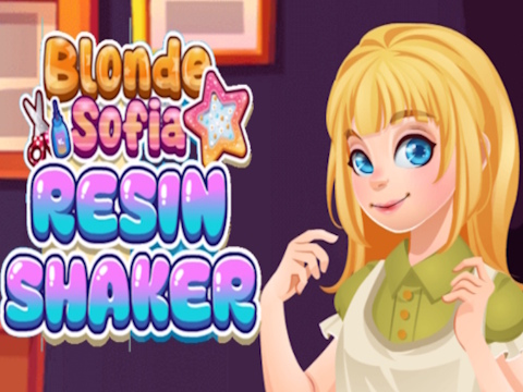 Spel Blonde Sofia hars Shaker aanlyn
