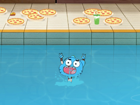 Spel Die ongelooflike wêreld van Gumball Pool Party aanlyn
