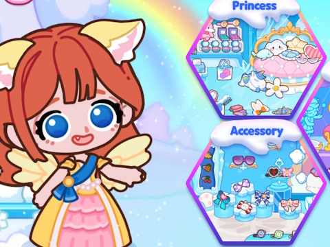 Spel Prinses Avatar Wêreld  aanlyn