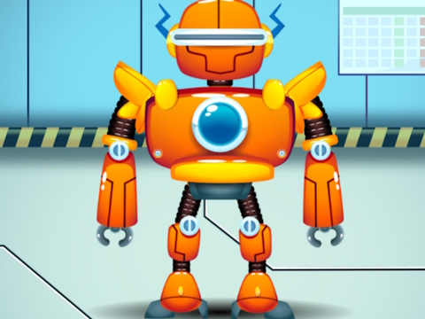 Spel My eerste robot  aanlyn