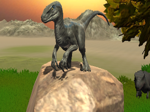 Spel Dino Simulator City Attack aanlyn