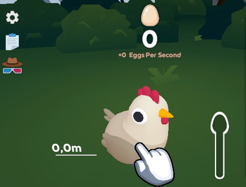 Spel Hoender Clicker  aanlyn
