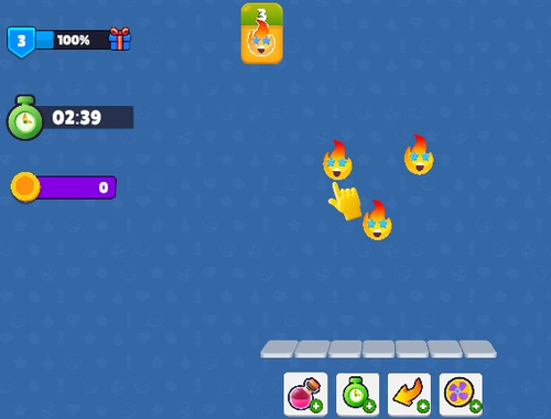 Spel Pas Moji aan  aanlyn