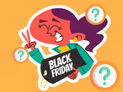Spel Kids Quiz: Swart Vrydag Trivia  aanlyn