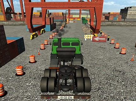 Spel Swaar vragmotor dryf en bestuur  aanlyn