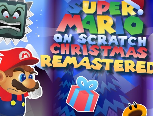Spel Super Mario on Scratch Christmas Remastered aanlyn