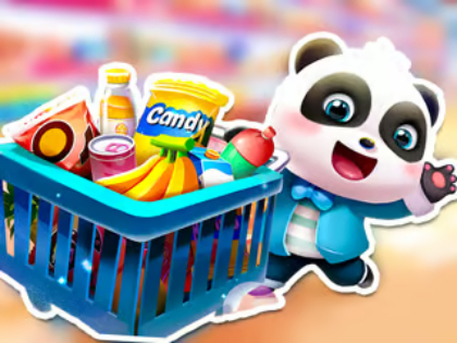 Spel Legkaart: Baba Panda Swart Vrydag  aanlyn