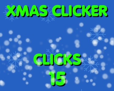 Spel Kersfees Clicker Game  aanlyn