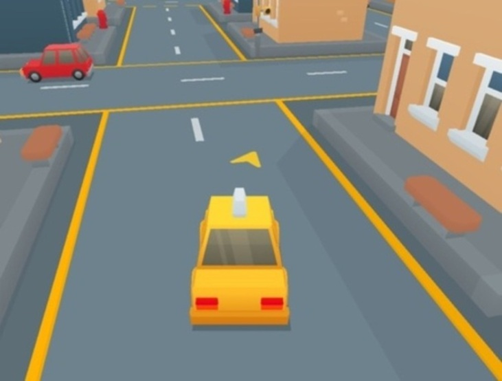 Spel Vinnige baan taxi aanlyn