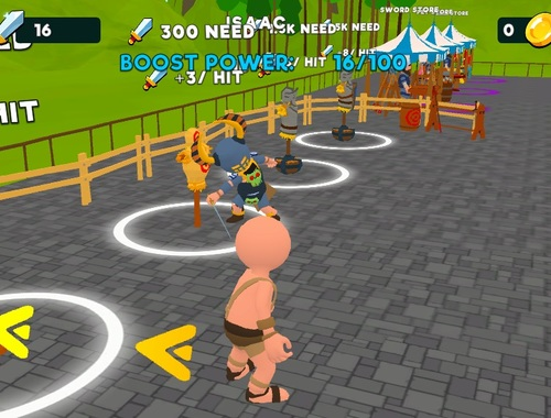 Spel Slag van ridders: Robby en Dragons aanlyn