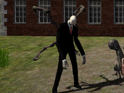 Spel Slenderman het op skool verloor aanlyn