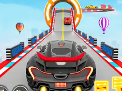 Spel Merge racer - stunts motor aanlyn