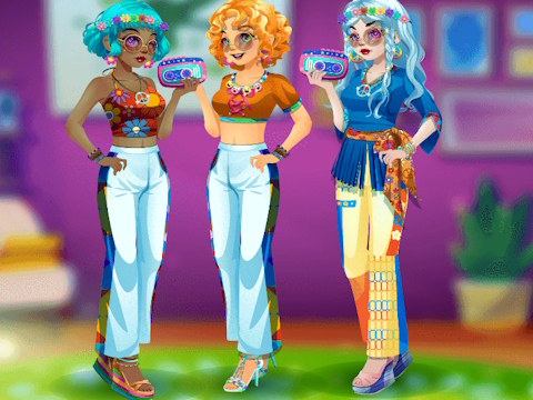 Spel Girly Pret Groovy  aanlyn