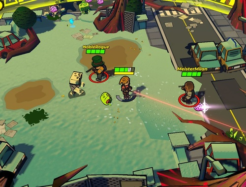 Spel Survivor Z-koeëls en breine  aanlyn