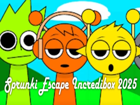 Spel Sprunki Escape Incredibox 2025 aanlyn