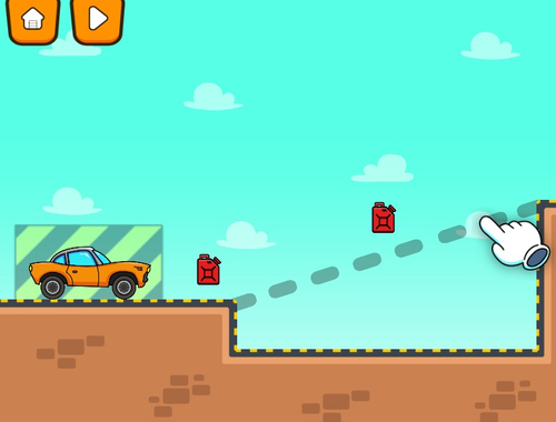 Spel Teken Pad Vir Motor  aanlyn