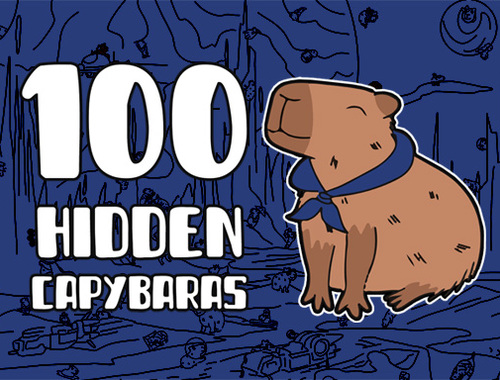 Spel 100 versteekte kapibaras  aanlyn