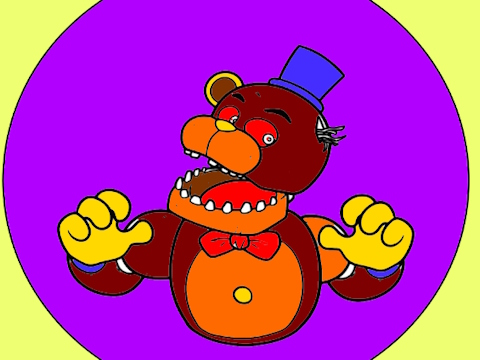 Spel FNAF Kleurboek  aanlyn