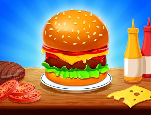 Spel Burger Kafee  aanlyn