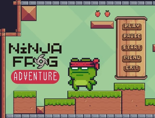 Spel Ninja Padda Avontuur  aanlyn