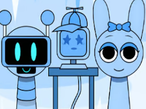 Spel Huggy Mix Sprunki Music Box aanlyn
