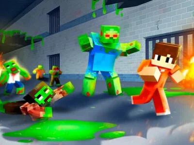 Spel Obby-gevangenis: Craft Escape  aanlyn