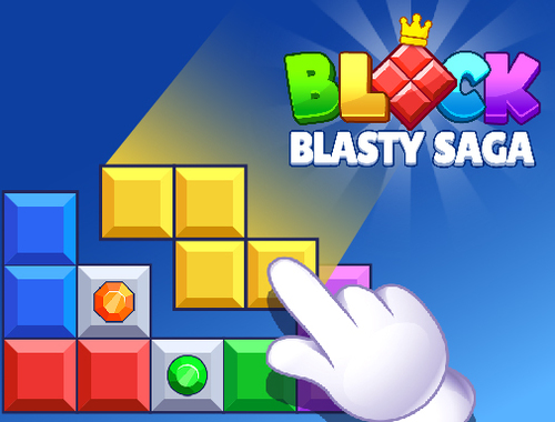 Spel Blok Blasty Saga  aanlyn