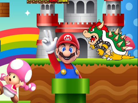 Spel Super Mario Memory Card Match aanlyn