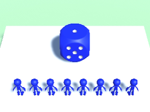 Spel Army Roll Push aanlyn