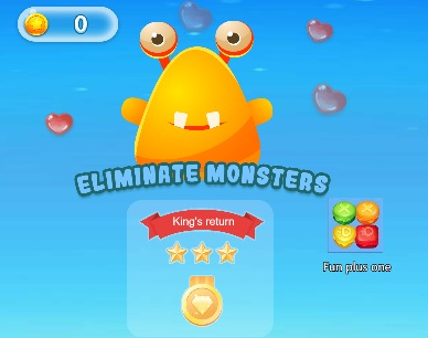 Spel Elimineer monsters  aanlyn