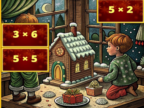 Spel Chill Wiskunde Vermenigvuldiging  aanlyn
