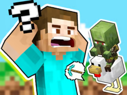Spel Kids Quiz: Raai Minecraft Voice  aanlyn