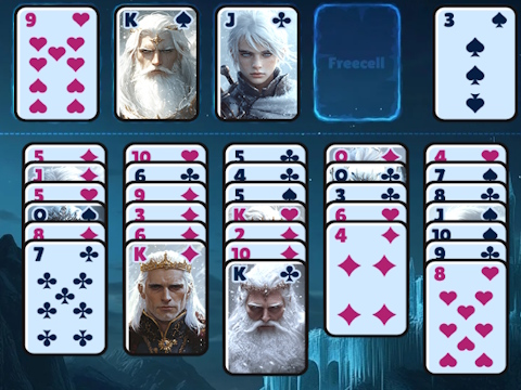 Spel Bevrore Freecell  aanlyn