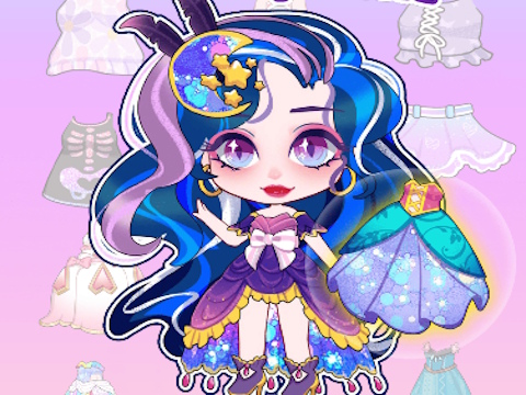 Spel Hare Pop Dress Up World  aanlyn