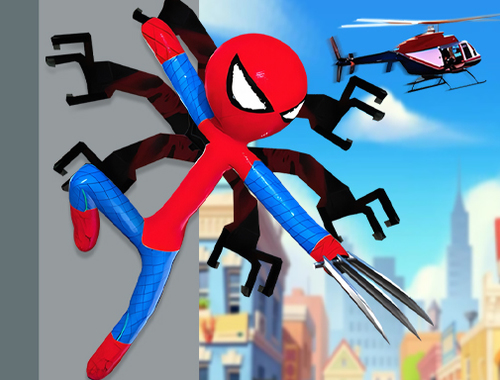 Spel Spiderlox-temaparkstryd  aanlyn