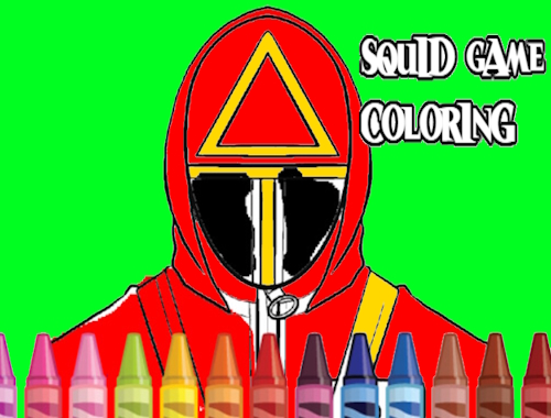 Spel Squid Game Kleur  aanlyn