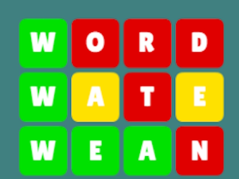 Spel Wordle 2 aanlyn