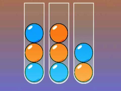 Spel Bubble Sorteer  aanlyn