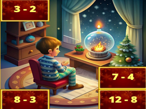 Spel Chill Math aftrekking  aanlyn