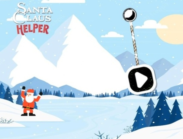 Spel Kersvader Helper  aanlyn