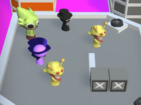 Spel Sprunki Bullet Blender aanlyn