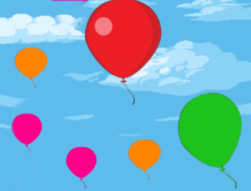 Spel Pop-a-loon! aanlyn