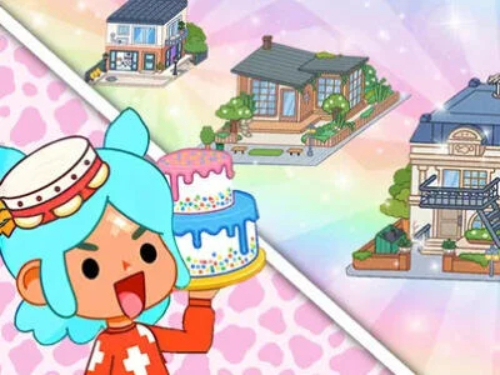 Spel Toca World: Droomhuis  aanlyn